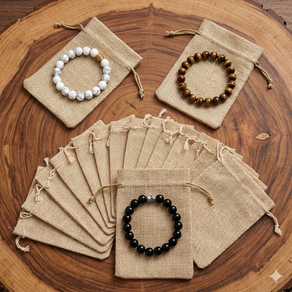 Lot de 30 Pochons Bijoux Premium